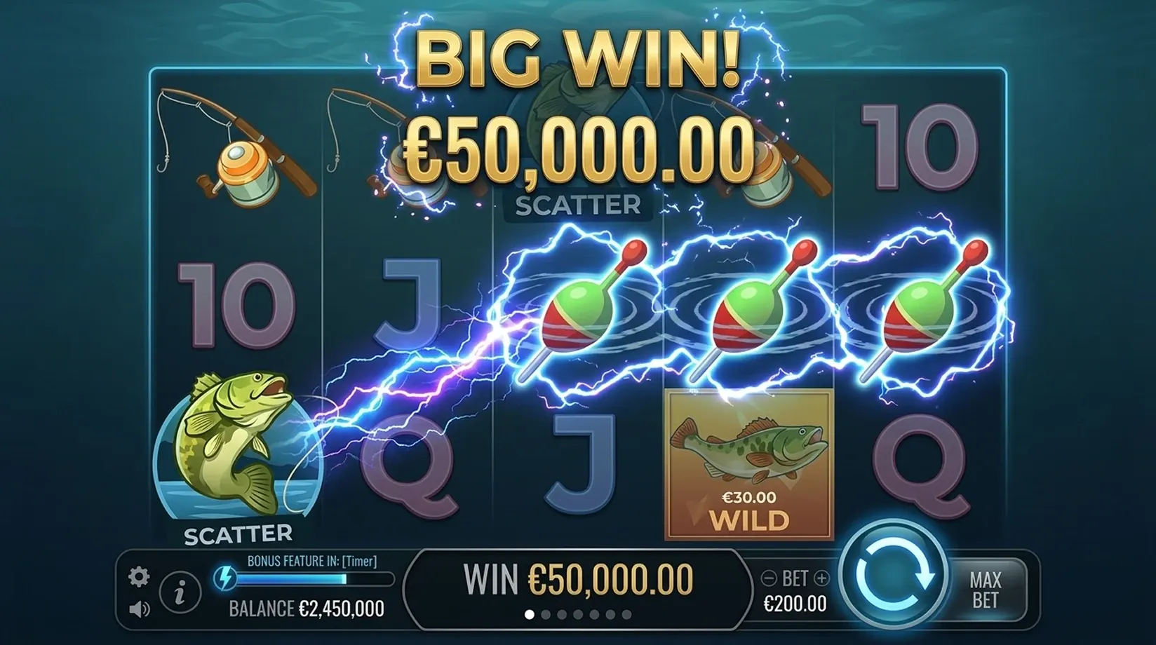 Big Bass Bonanza overley1